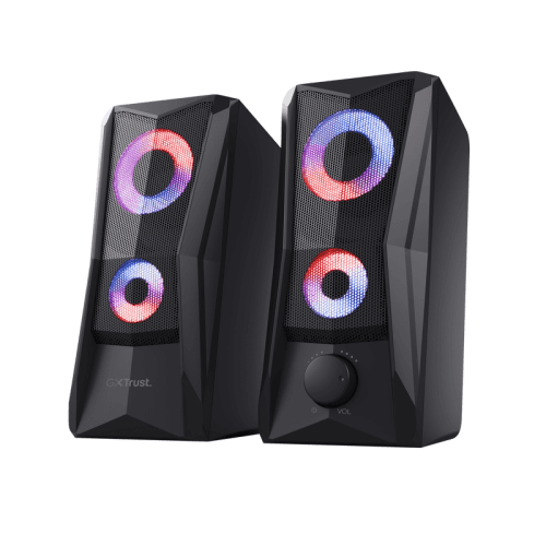TRUST GXT 606 JAVV RGB 2.0 Speaker Set - black "25108"