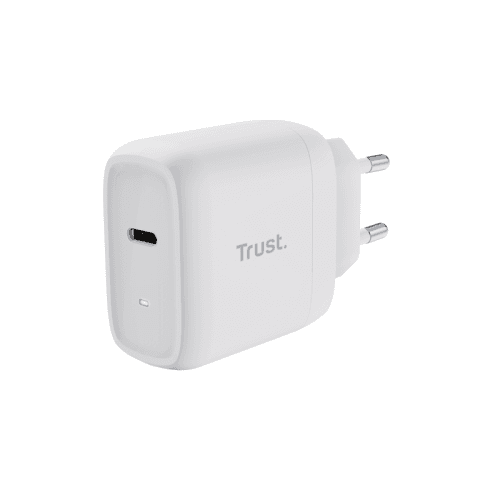TRUST MAXO 65W USB-C CHARGER WHT "25139"