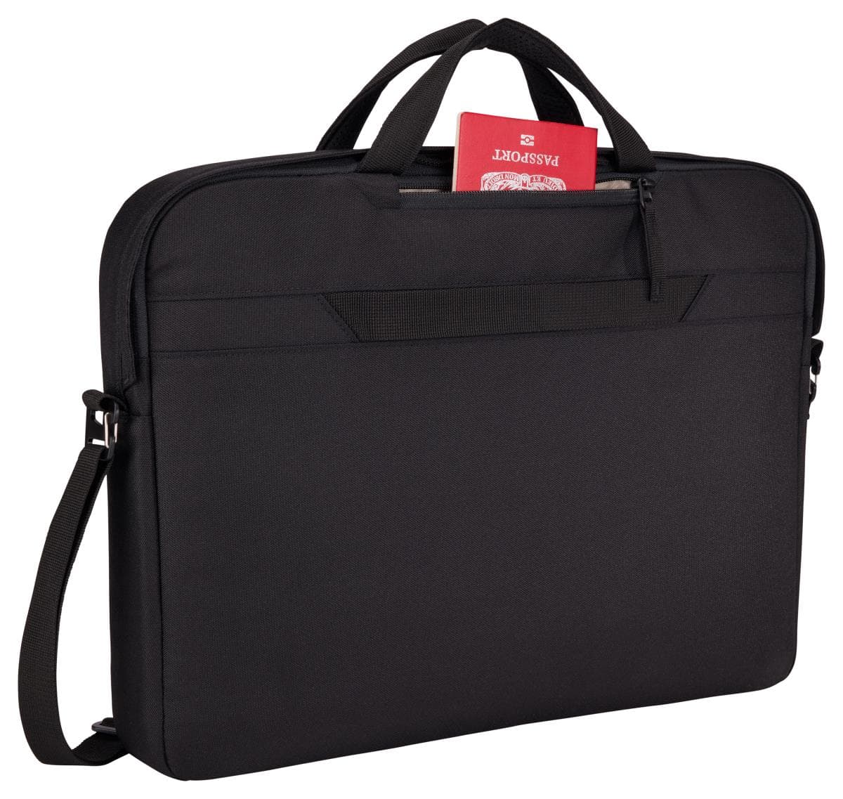 GEANTA CASE LOGIC Invigo, pt. notebook de max. 15.6 inch, 1 compartiment, buzunar frontal, waterproof, poliester, negru,3205103 "INVIA116 BLACK" — miniatură