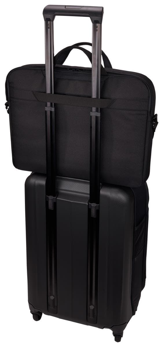 GEANTA CASE LOGIC Invigo, pt. notebook de max. 15.6 inch, 1 compartiment, buzunar frontal, waterproof, poliester, negru,3205103 "INVIA116 BLACK" — miniatură