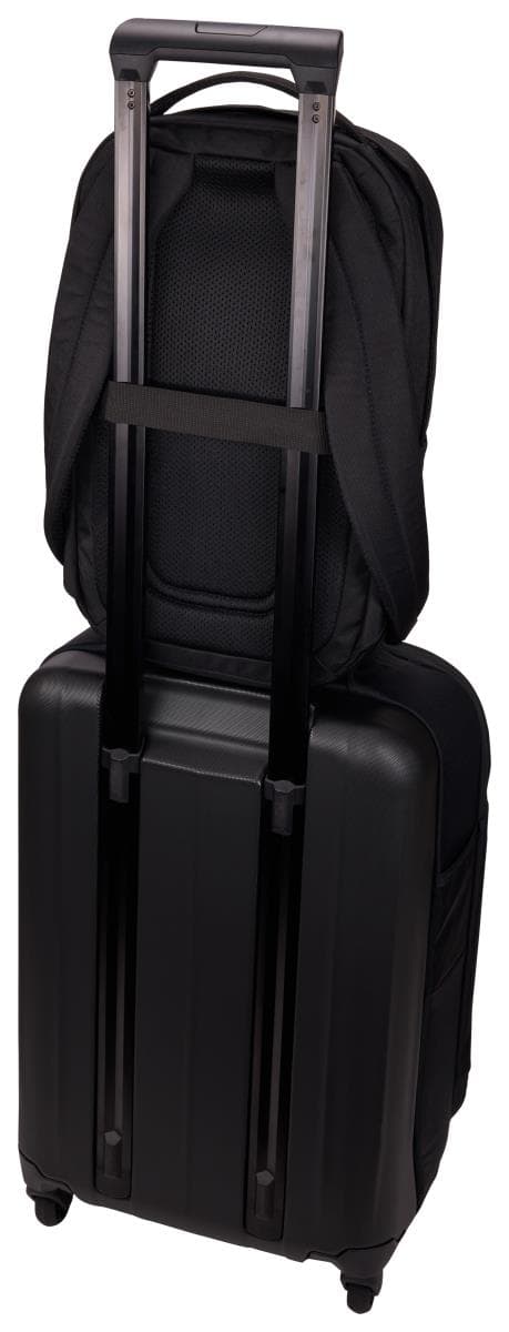 RUCSAC CASE LOGIC Invigo, pt. notebook de max. 14 inch, 1 compartiment, buzunar frontal x 2 | buzunar lateral, waterproof, nylon, negru, 3205104 "INVIBP114 BLACK" — miniatură
