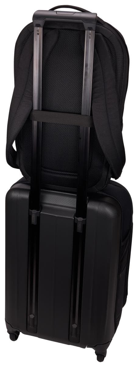 RUCSAC CASE LOGIC Invigo, pt. notebook de max. 15.6 inch, 2 compartimente, buzunar frontal x 2 | buzunar lateral, waterproof, nylon, negru, 3205105 "INVIBP116 BLACK" — miniatură