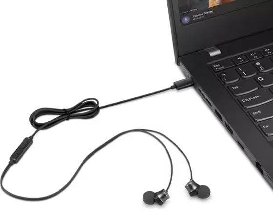 Lenovo USB-C Wired In-Ear Headphones "4XD1J77351"