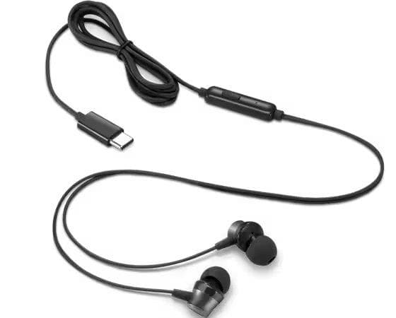 Lenovo USB-C Wired In-Ear Headphones "4XD1J77351" — miniatură