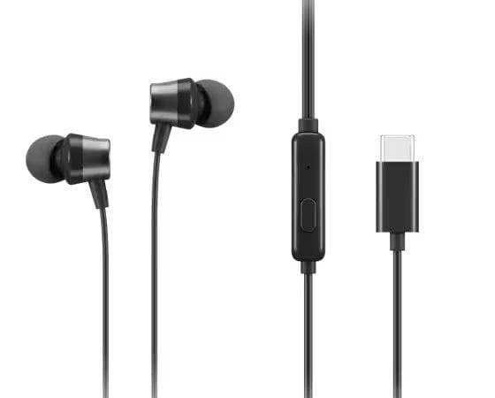 Lenovo USB-C Wired In-Ear Headphones "4XD1J77351" — miniatură