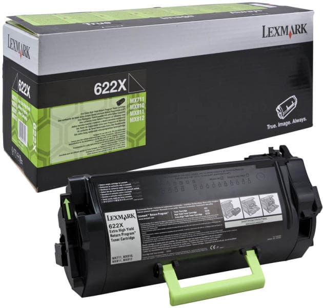 Toner Original Lexmark Black, 62D2X00, pentru MX711|MX810|MX811|MX812, 45K"62D2X00"
