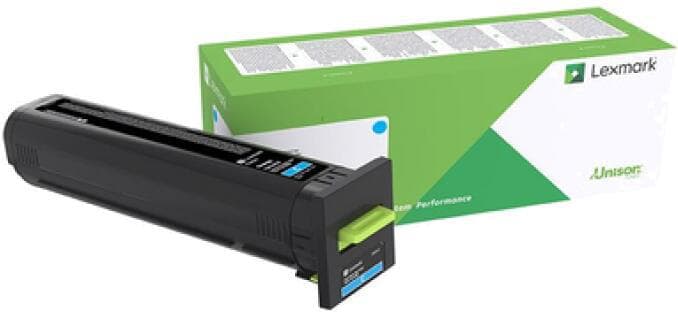 Toner Original Lexmark Cyan, 72K2XCE, pentru CS820, 22K"72K2XCE"