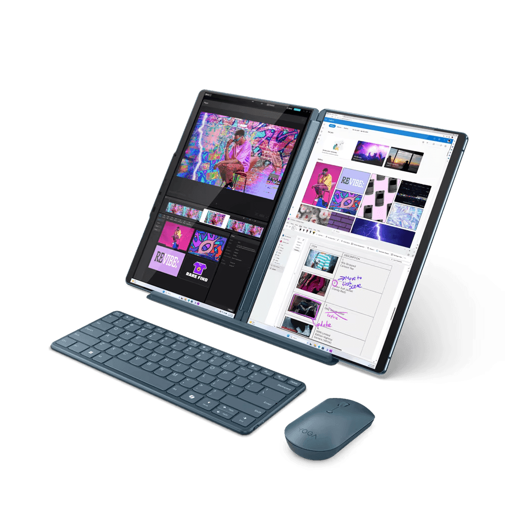 NOTEBOOK Lenovo YG Book9 13T 2.8K U7 155U 16 1T UMA W11H "83FF002NRM" ( — miniatură