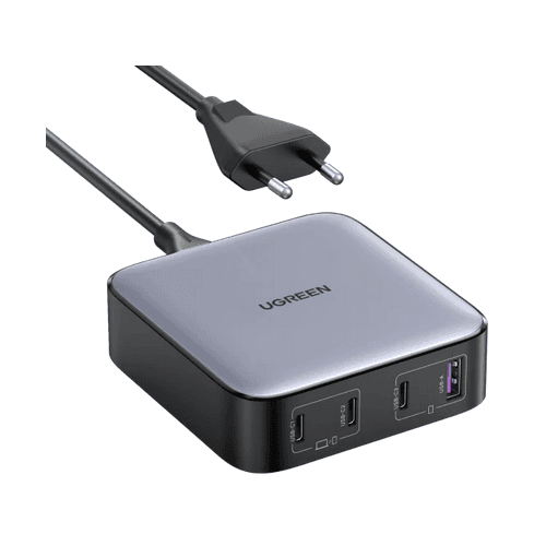INCARCATOR retea Ugreen, Nexode "CD328" Quick Charge 100W GaN, 1 x USB, 3 x USB Tpe-C, gri "90928" - 6957303899289