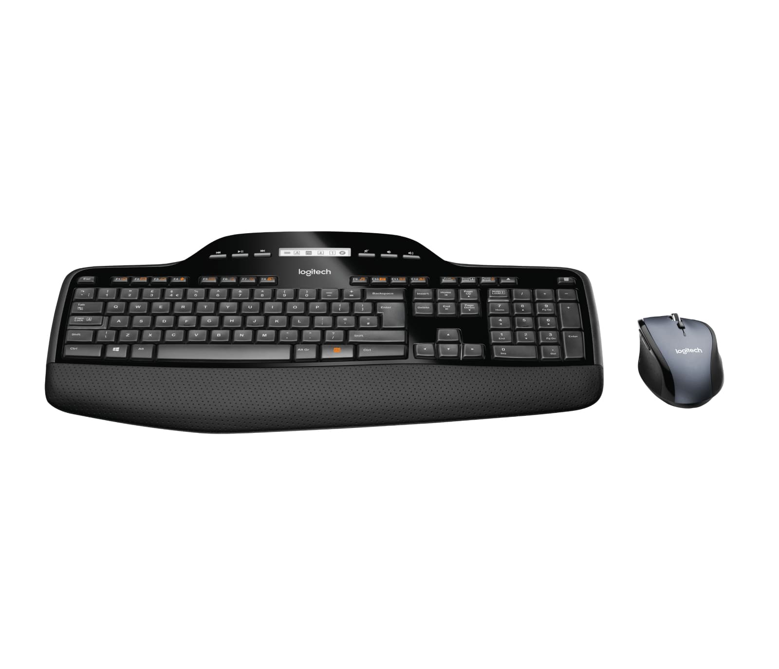LOGITECH MK710 Wireless Desktop 2.4GHz unifying-nano receiver USB black - NSEA (US) "920-002442" — miniatură
