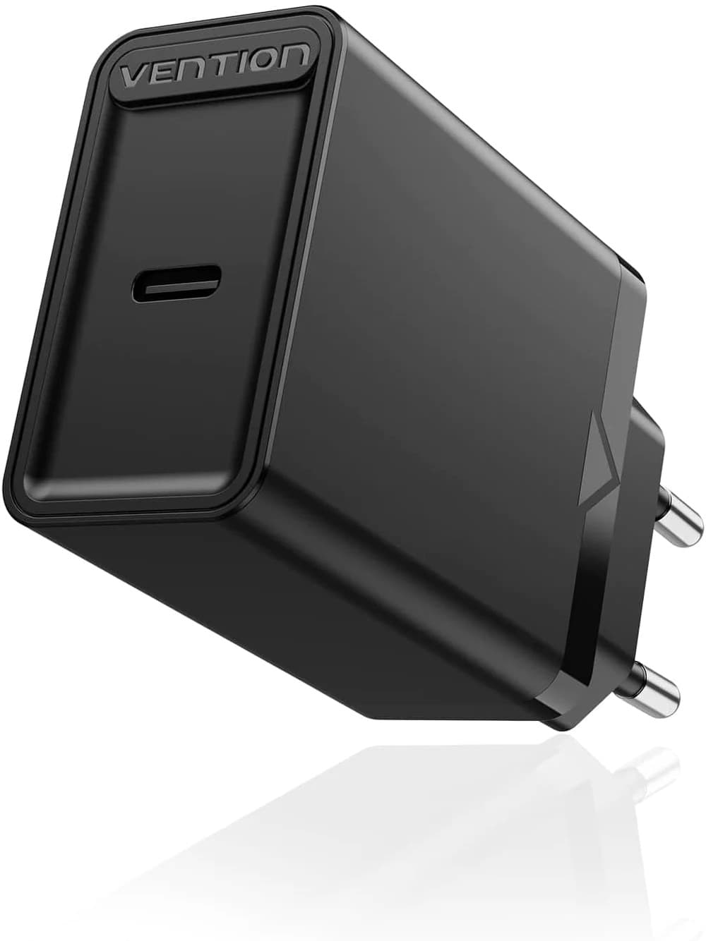 ALIMENTATOR SmartPhone la 220V Vention 1-port USB-C Wall Charger(20W) EU-Plug Black, "FADB0-EU"