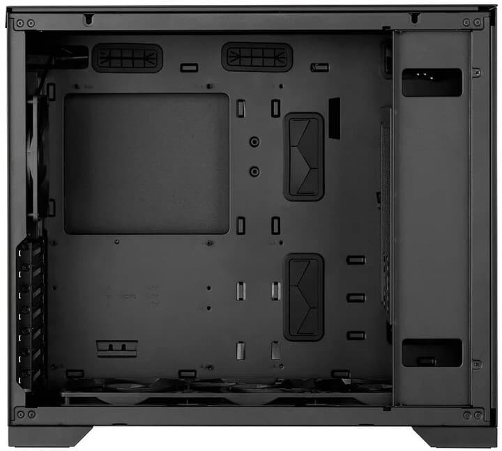 CARCASA FORTRON Middle Tower, E-ATX/ATX, "CMT580", fara sursa, USB 3.0 x 2, USB Type-C x 1, 120mm x 4 fan, HD-audio, negru, "POC0000163" — miniatură