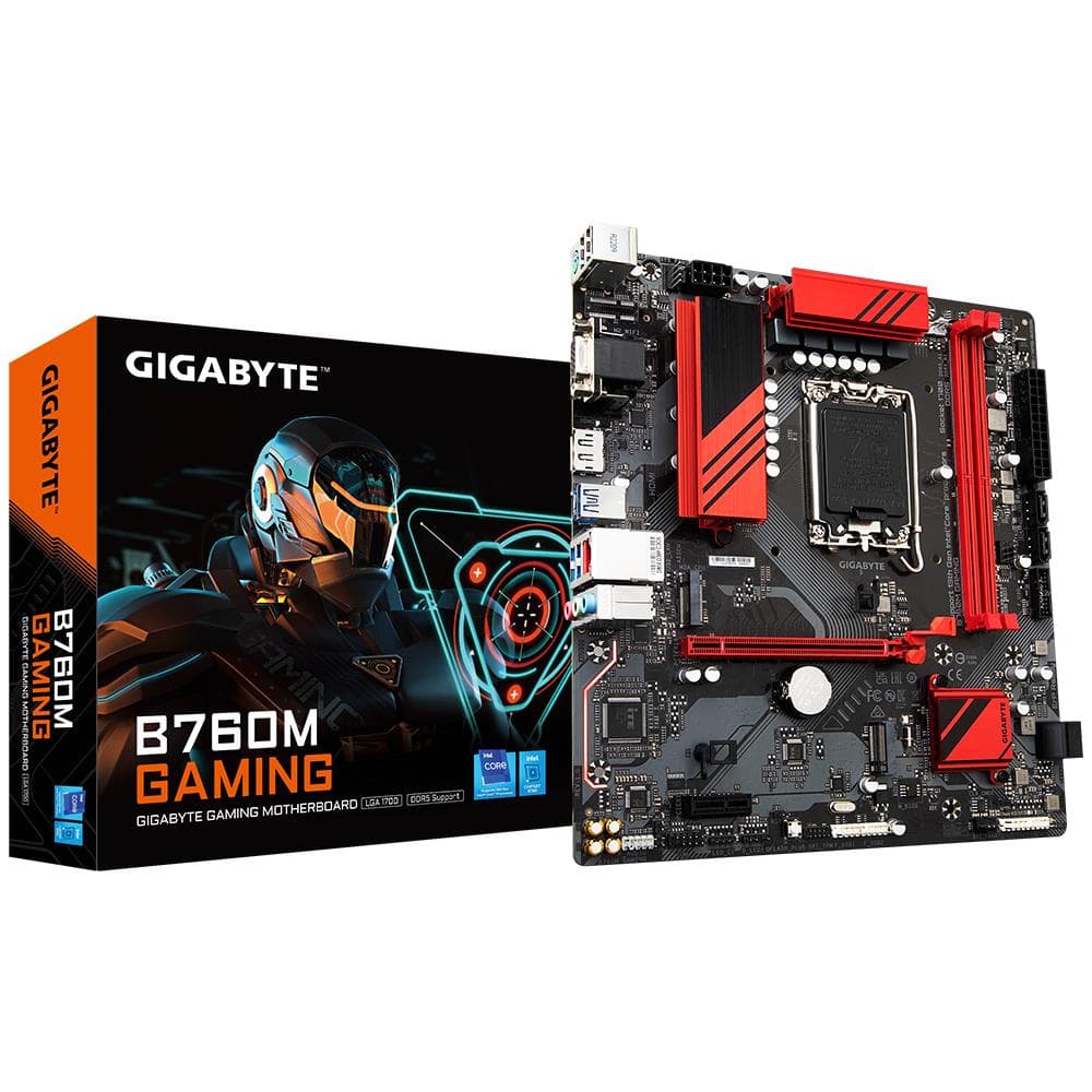 GIGABYTE B760M GAMING LGA1700 4xDDR5 4xSATA 2xM.2 "B760M GAMING"