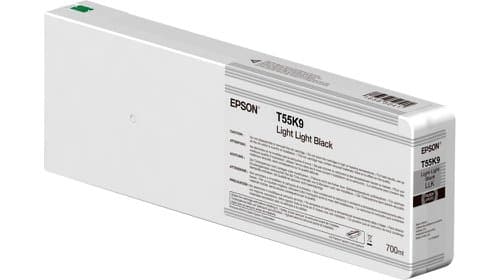Cartus Cerneala Original Epson Light Light Black, pentru, "C13T55K900"