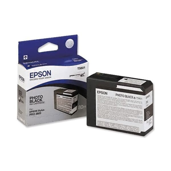 Cartus Cerneala Original Epson Photo Black, pentru, "C13T580100"