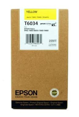 Cartus Cerneala Original Epson Yellow, pentru, "C13T603400"
