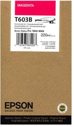 Cartus Cerneala Original Epson Magenta, pentru, "C13T603B00"