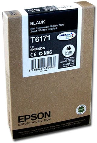 Cartus Cerneala Original Epson Black, pentru, "C13T617100"