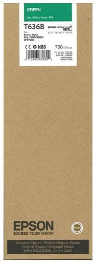 Cartus Cerneala Original Epson Grey, pentru, "C13T636B00"
