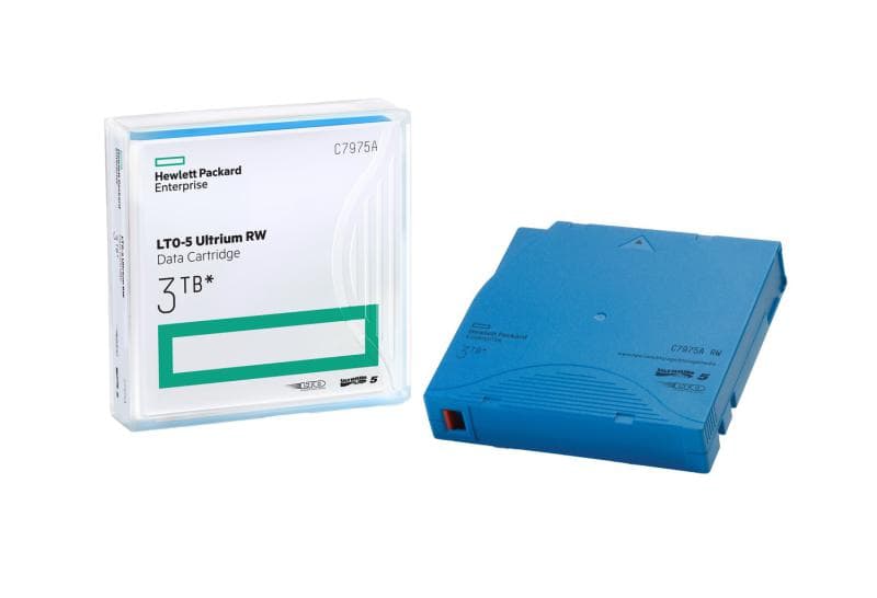 HPE LTO5 ULTRIUM 3TB RW DATA TAPE "C7975A" — miniatură
