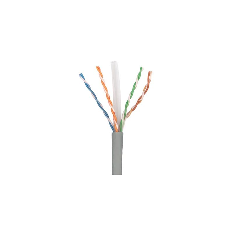 Cablu U/UTP cat.6, manta PVC, Euroclass Eca - 305m/cutie, Gri - Molex "CAA-00302"