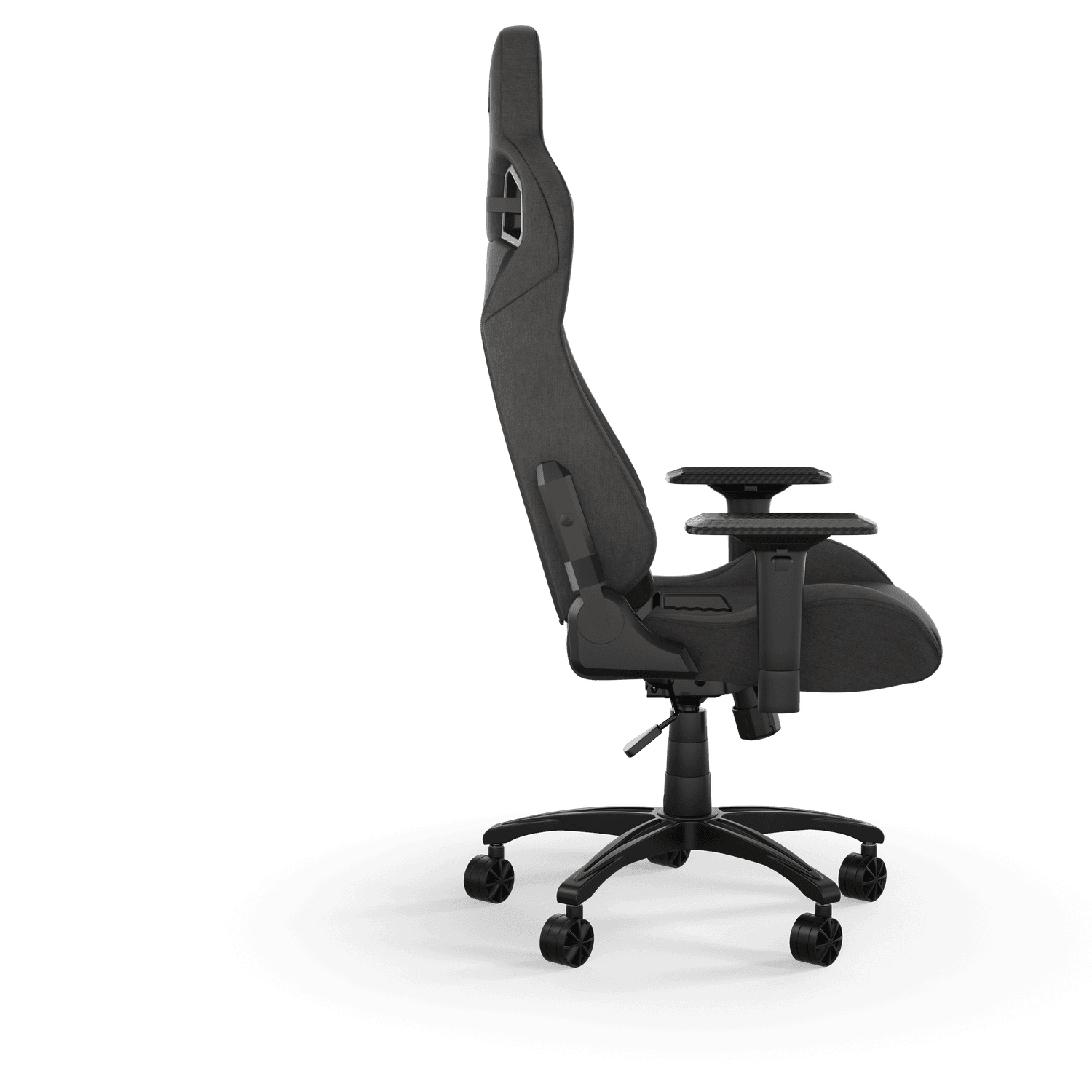 Corsair T3 Rush (2023), Textil, suport lombar Memory Foam, tetiera, Carbune "CF-9010057-WW" — miniatură