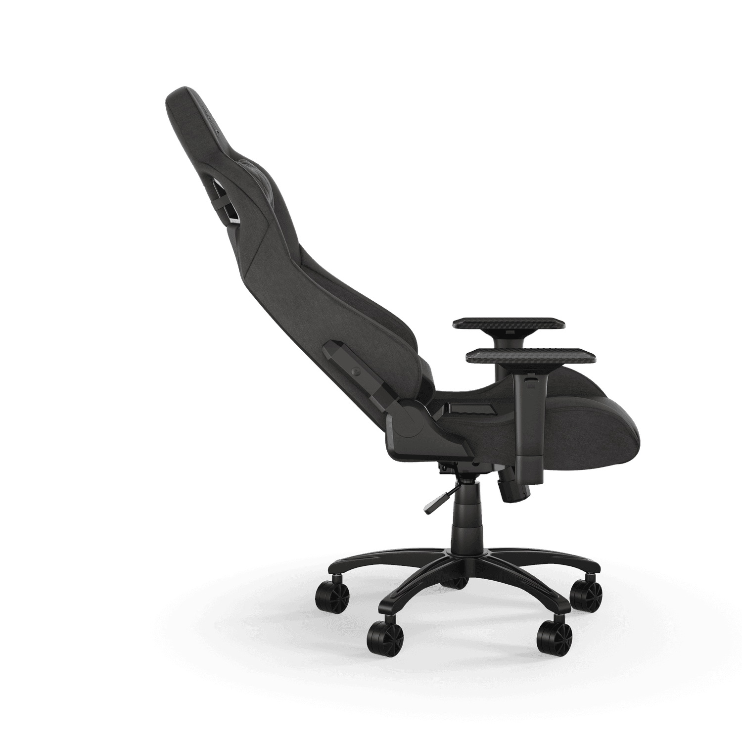 Corsair T3 Rush (2023), Textil, suport lombar Memory Foam, tetiera, Carbune "CF-9010057-WW" — miniatură