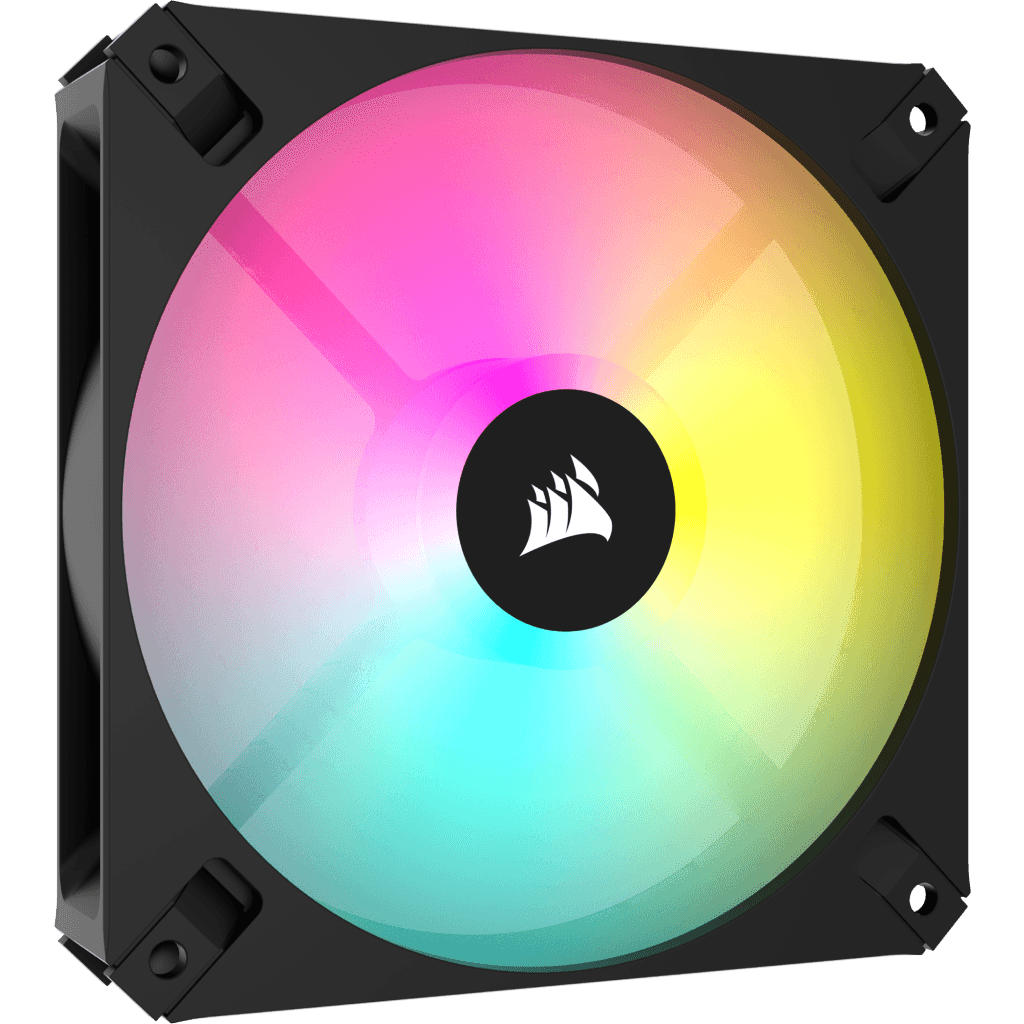 Ventilator Corsair iCUE AR120 RGB, 120mm PWM, Single Pack, Negru "CO-9050166-WW"