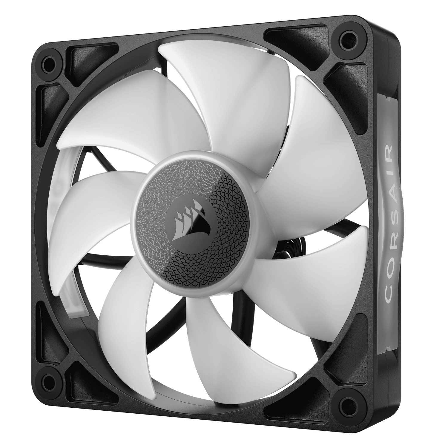 VENTILATOR Corsair iCUE LINK RX120 3x120mm RGB NEGRU, 0.400-2100 RPM +/- 10%, 10.5-74.2 CFM,Presiune Statica: 0.12-4.38 mm-H2O,10-36dBA, Prindere magnetica, Lungime cablu 135mm, 600mm "CO-9051018-WW" — miniatură