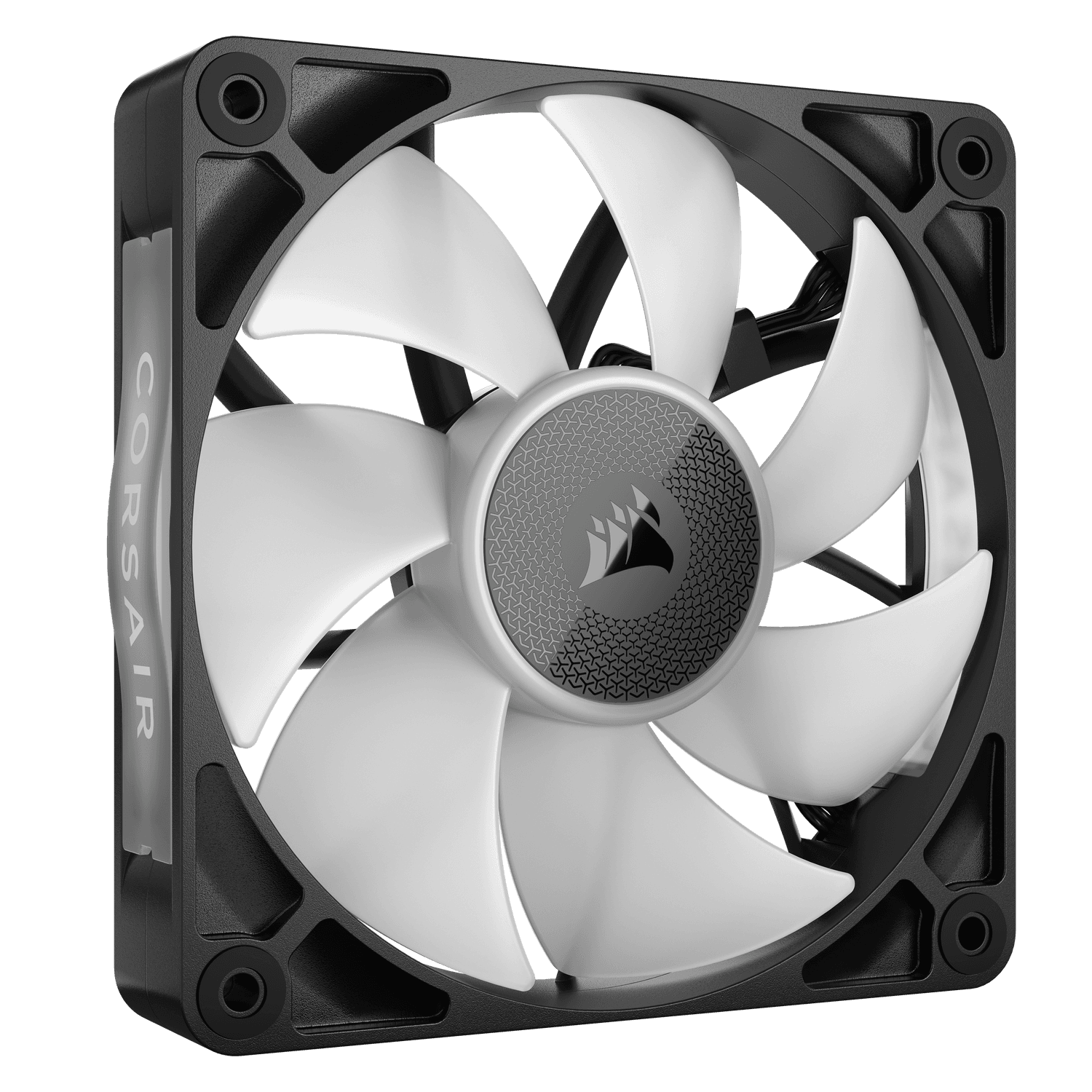 VENTILATOR Corsair iCUE LINK RX120 3x120mm RGB NEGRU, 0.400-2100 RPM +/- 10%, 10.5-74.2 CFM,Presiune Statica: 0.12-4.38 mm-H2O,10-36dBA, Prindere magnetica, Lungime cablu 135mm, 600mm "CO-9051018-WW" — miniatură