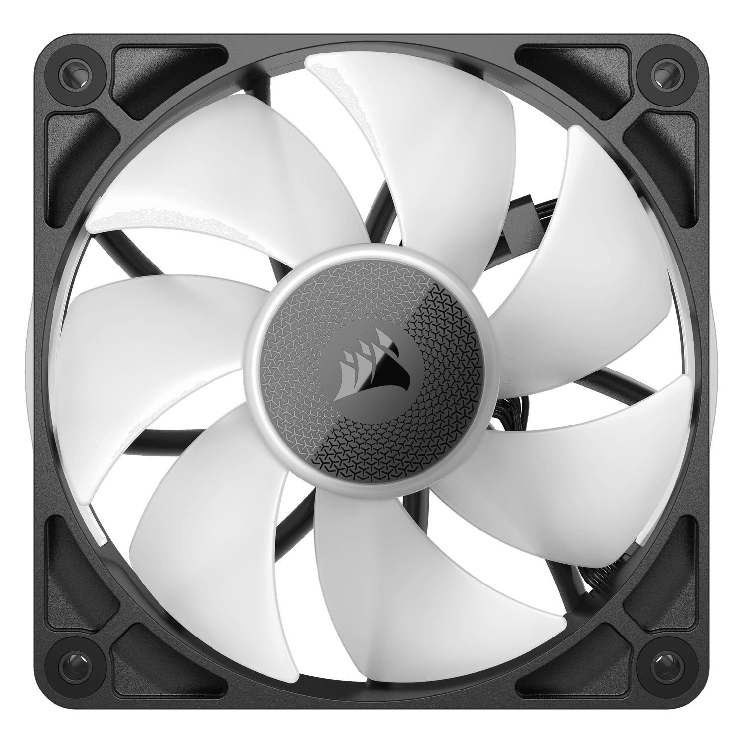 VENTILATOR Corsair iCUE LINK RX120 3x120mm RGB NEGRU, 0.400-2100 RPM +/- 10%, 10.5-74.2 CFM,Presiune Statica: 0.12-4.38 mm-H2O,10-36dBA, Prindere magnetica, Lungime cablu 135mm, 600mm "CO-9051018-WW" — miniatură