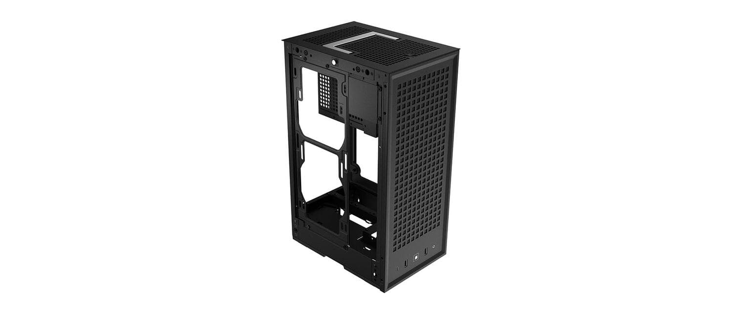 Carcasa HYTE Revolt 3, Premium ITX, full-size 3-slot GPU, SFX/SFX-L PSU support, Black "CS-HYTE-REVOLT3-B" — miniatură