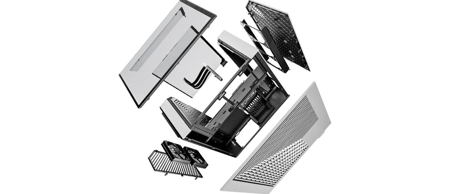 CARCASA HYTE Y60 Mid-Tower BLACK/WHITE "CS-HYTE-Y60-BW" — miniatură