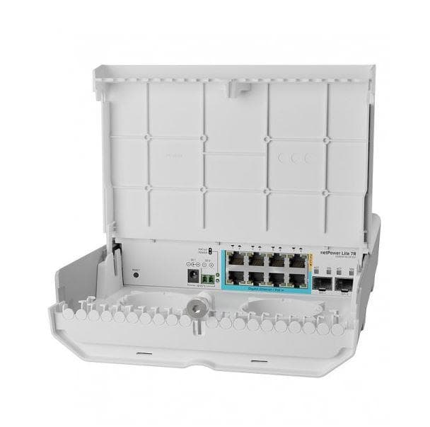 MIKROTIK 8 PORT POE SWITCH OUTDOOR "CSS610-1GI-7R-2S+O"