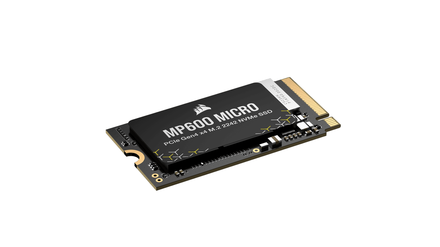SSD Corsair CR SSD MP600 MICRO 1TB M.2 PCIE 4.0 "CSSD-F1000GBMP600MCR" — miniatură