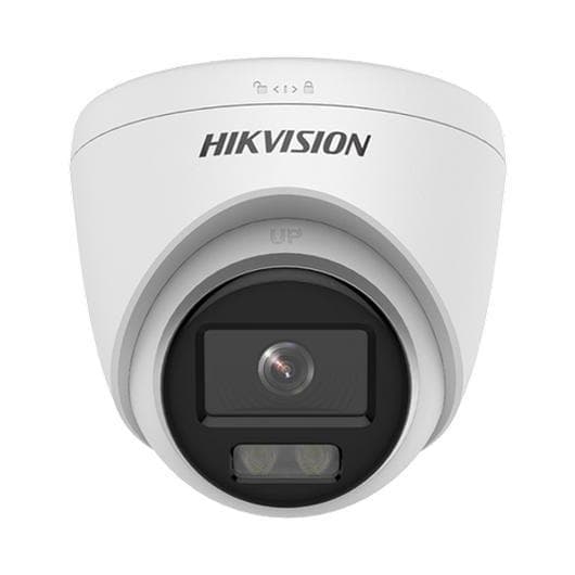CAMERA IP TURRET 4MP 2.8MM IR30M COLORVU "DS-2CD1347G0-L-28C"