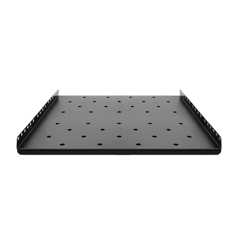 Raft cu montare fixa intre stalpi, pentru rack 19" cu adancime de gabarit de 800 mm, Eco Xcab "EcoXcab-800FW.9004"