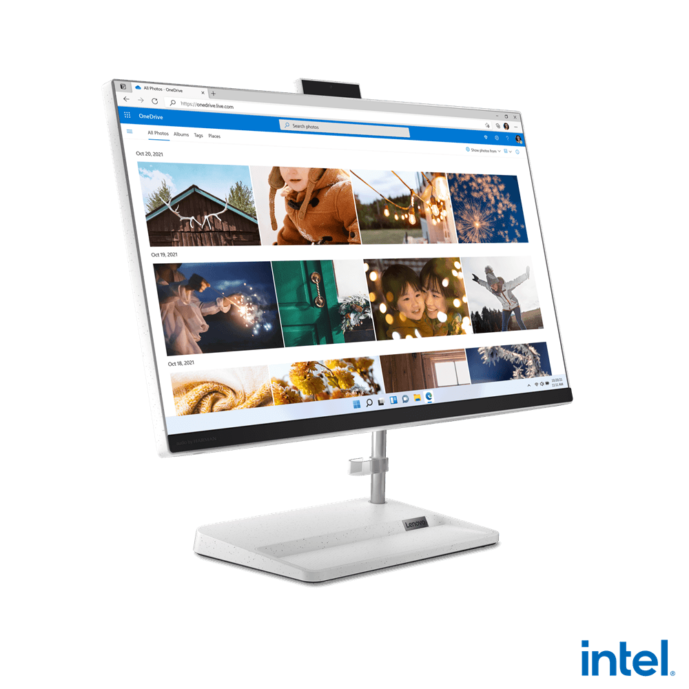 DESKTOP Computers Lenovo AIO 3 23.8 NT I7-13620H 16GB 512 UMA DOS "F0GH01AARI" — miniatură