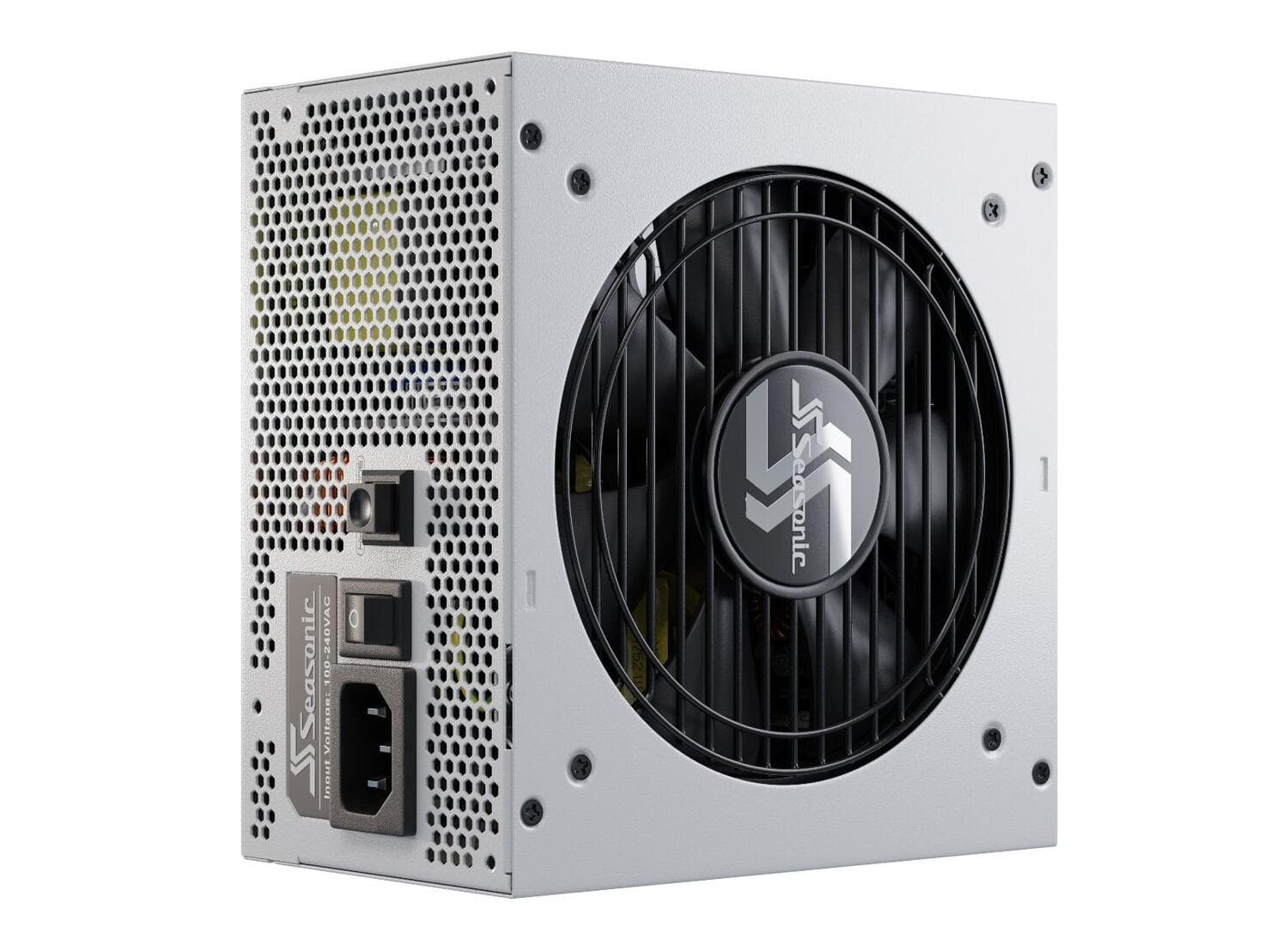 SURSE Seasonic FOCUS GX-850, 80 Plus Gold, 850W, 12VHPWR, ATX 3.0, Full Modulara, Alb "FOCUS-GX-850-ATX30-WHITE" — miniatură