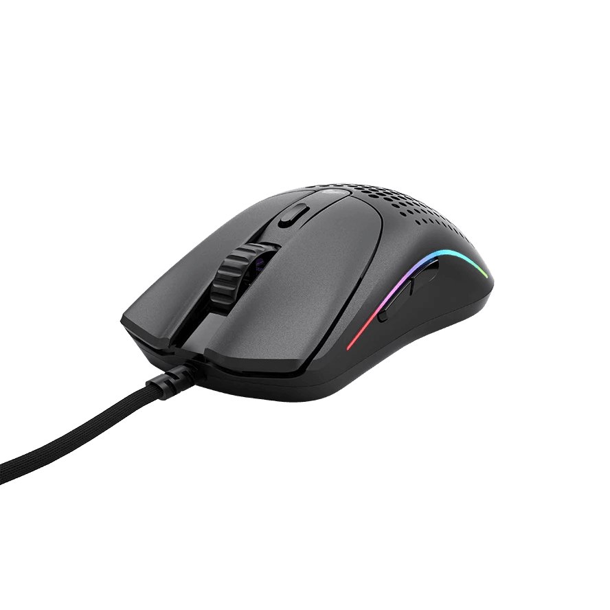 MOUSE Glorious PC Gaming Race 26000 DPI, RGB, USB, Ultralight 59g, 6 butoane, Ambidextru, Negru "GLO-MS-OV2-MB"