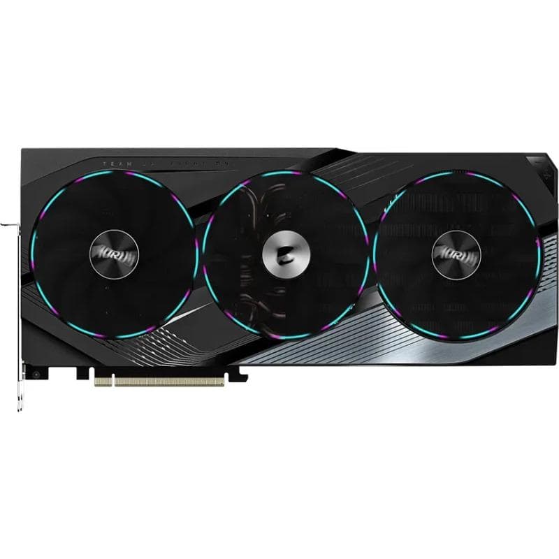 PLACI VIDEO Gigabyte GB GeForce RTX 4070 AORUS M SUPER 12GB "GV-N407SAORUS M-12GD" — miniatură