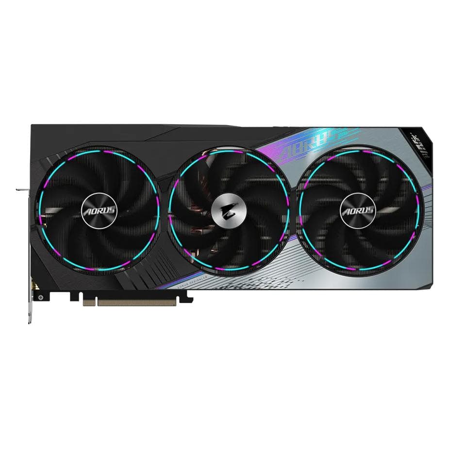 PLACA VIDEO GIGABYTE AORUS GeForce RTX 4080 SUPER MASTER 16G "GV-N408SAORUS M-16GD" — miniatură