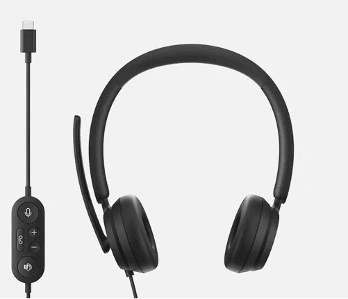 CASTI MICROSOFT MODERN USB-C BLACK BSNSS "I6S-00006"
