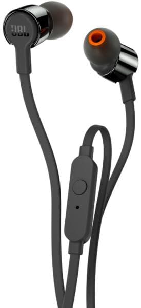 JBL Tune 210 PureBass In-earHeadph Black "JBLTUNE210BK"