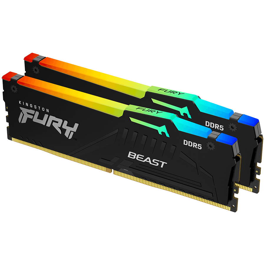 DDR Kingston - gaming 32GB 5200MT/s DDR5 CL36 DIMM (Kit of 2) "KF552C36BBEAK2-32"