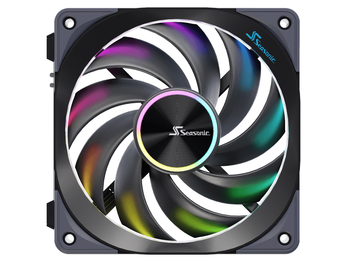 Ventilator Seasonic MagFlow 120 ARGB, kit 3 buc "MAGFLOW-3 ARGB" — miniatură