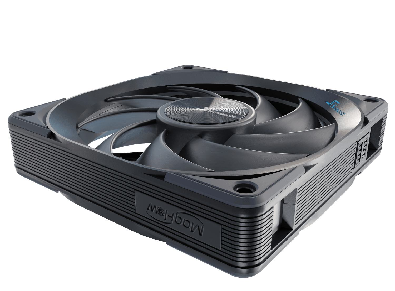 Ventilator Seasonic MagFlow 120 ARGB, kit 3 buc "MAGFLOW-3 ARGB" — miniatură