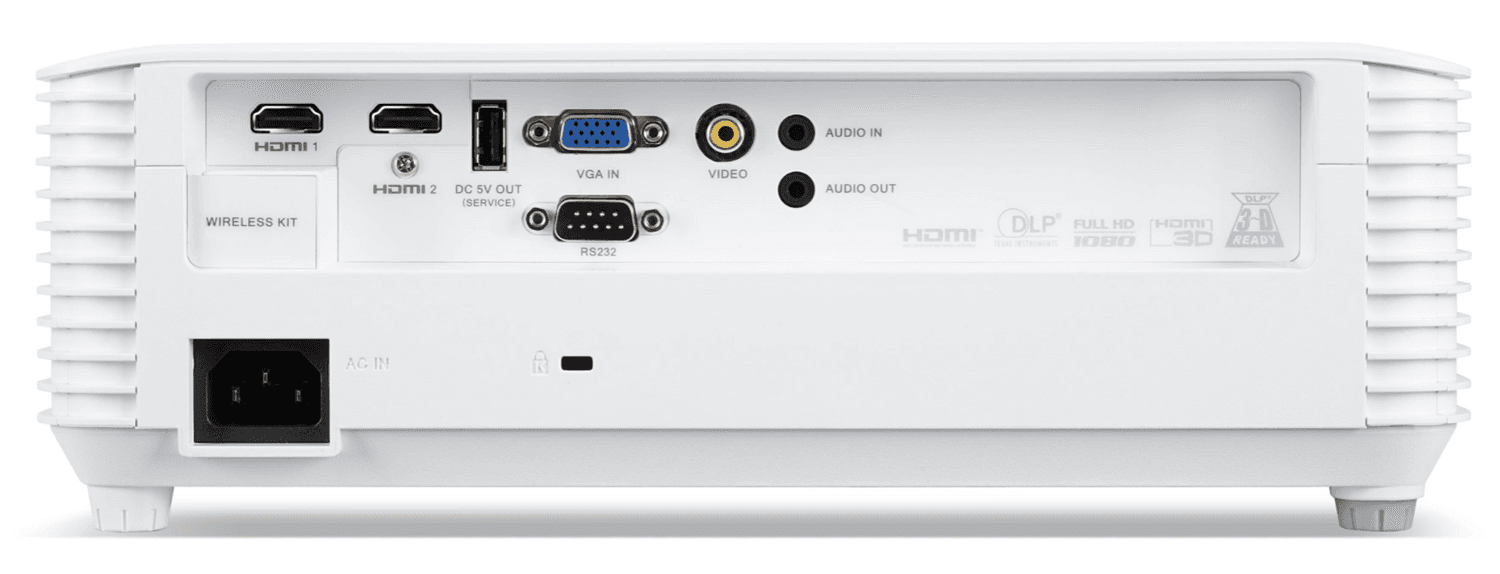 PROIECTOARE Acer H6518STi, DLP,1080p, 3500 Lm, 10000:1, HDMI, Short Throw 0.5, Wi-Fi, Alb "MR.JSF11.001" — miniatură