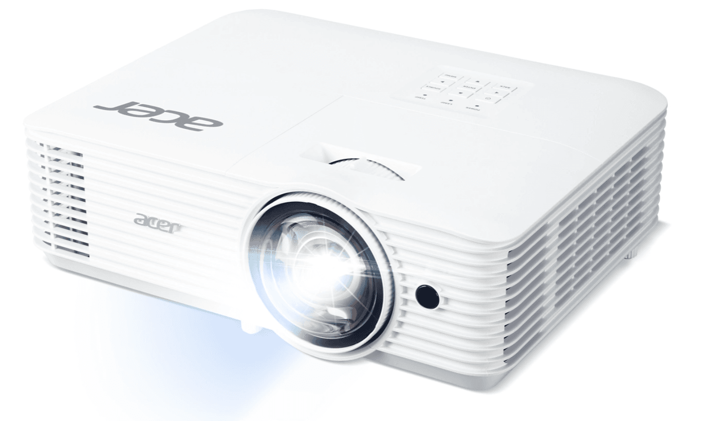 PROIECTOARE Acer H6518STi, DLP,1080p, 3500 Lm, 10000:1, HDMI, Short Throw 0.5, Wi-Fi, Alb "MR.JSF11.001" — miniatură