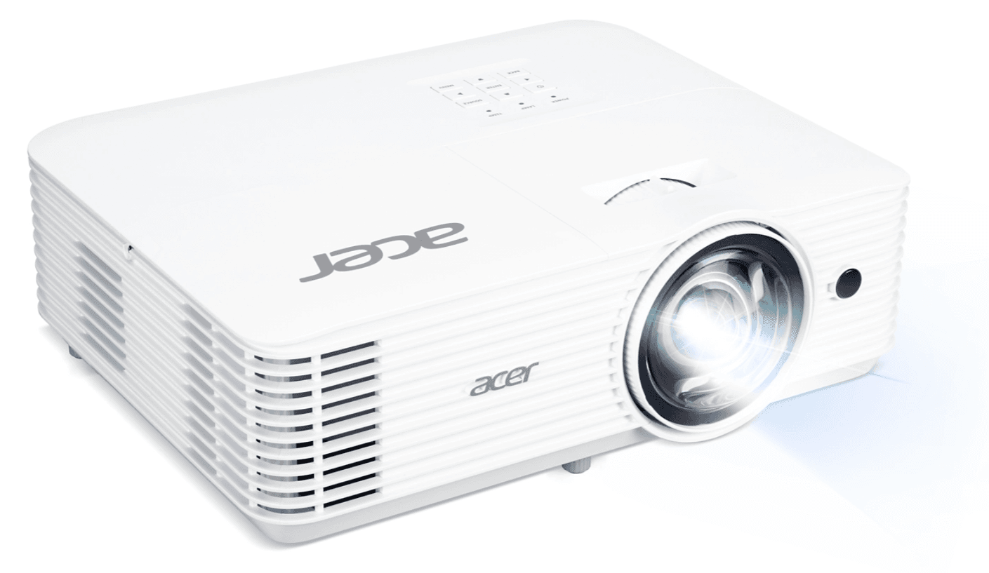 PROIECTOARE Acer H6518STi, DLP,1080p, 3500 Lm, 10000:1, HDMI, Short Throw 0.5, Wi-Fi, Alb "MR.JSF11.001" — miniatură